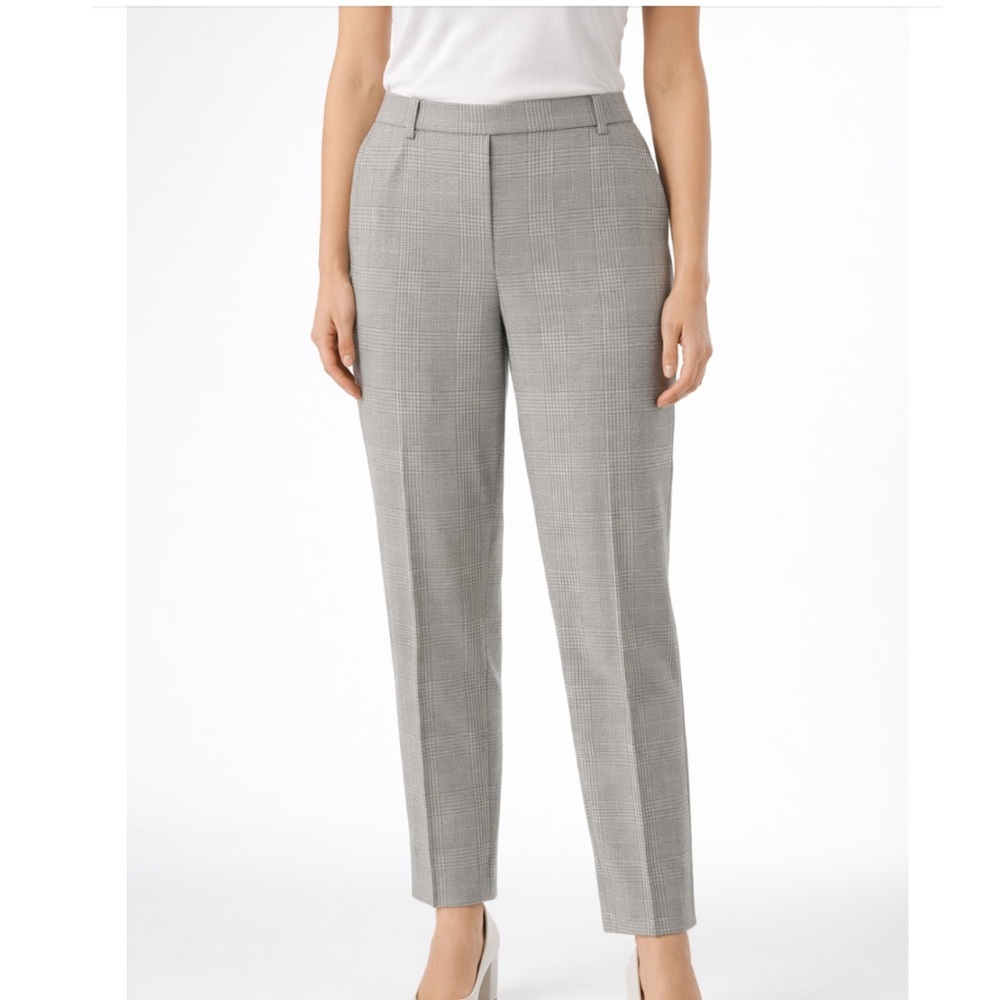Banana Republic Women's Hayden Pull On Plaid Pants NEW